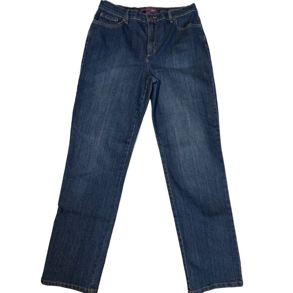 Gloria Vanderbilt Amanda Jeans Missy Size 10 High Rise Straight - Picture 1 of 7